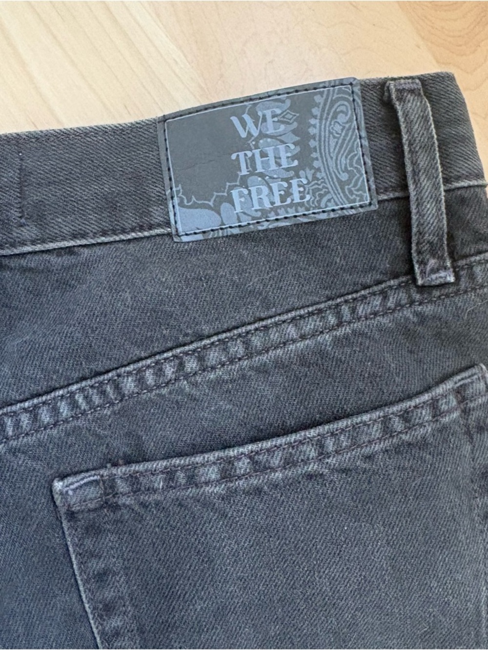 NWT Free People Ripple wide leg crop jeans - Picture 8 of 15